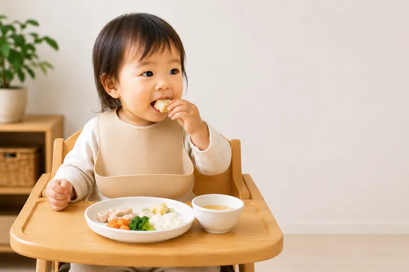 1歳から2歳のお口の育成