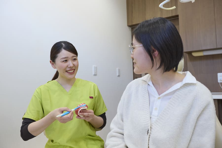 あなた専任のパートナー【担当歯科衛生士制】