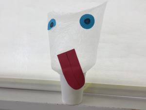 ビニールお化け